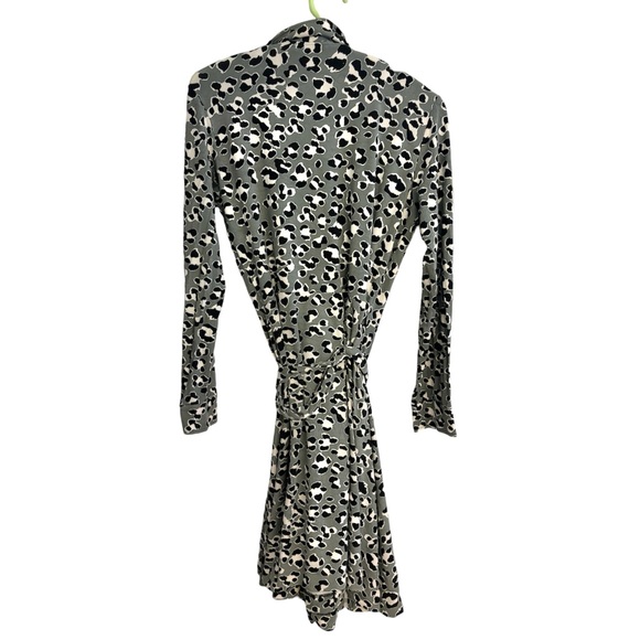 Diane Von Furstenberg Leopard wrap Dress - Picture 3 of 6